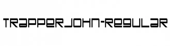 TrapperJohn-Regular  baixar fontes gratis