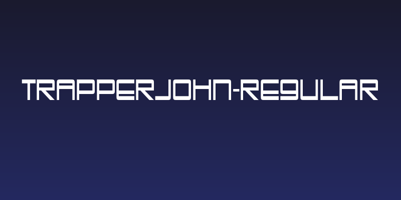 TrapperJohn-Regular Social Header