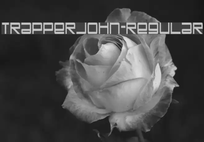 TrapperJohn-Regular Font examples
