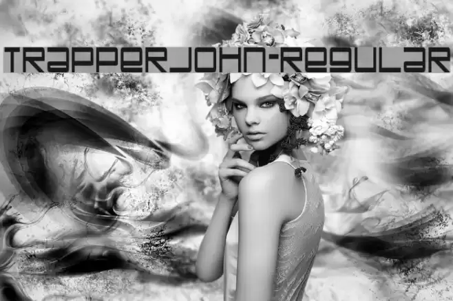 TrapperJohn-Regular Font examples