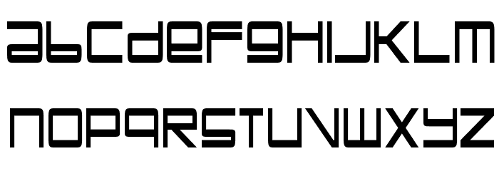 TrapperJohn-Regular Font LOWERCASE