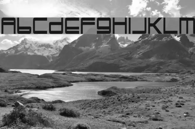 TrapperJohn Font examples