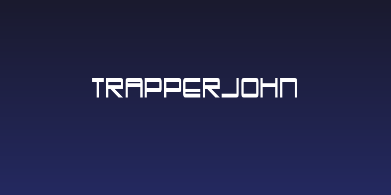 TrapperJohn Social Header