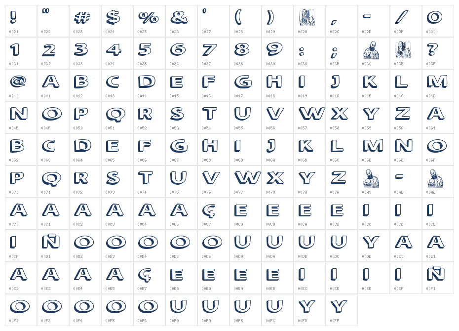 Trash Culture Character Map