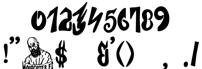 Trash Metal Church Font Alte caractere