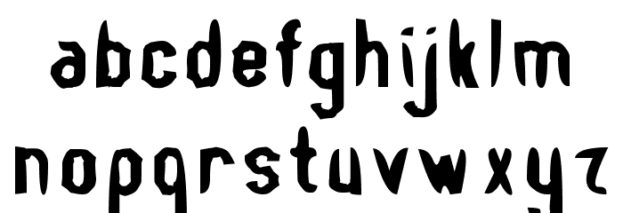 Trash Panda Font LOWERCASE