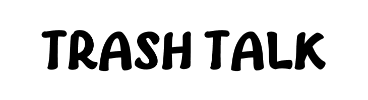 Trash Talk  フリーフォントのダウンロード