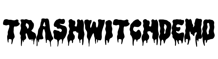 Trash Witch DEMO  免费字体下载