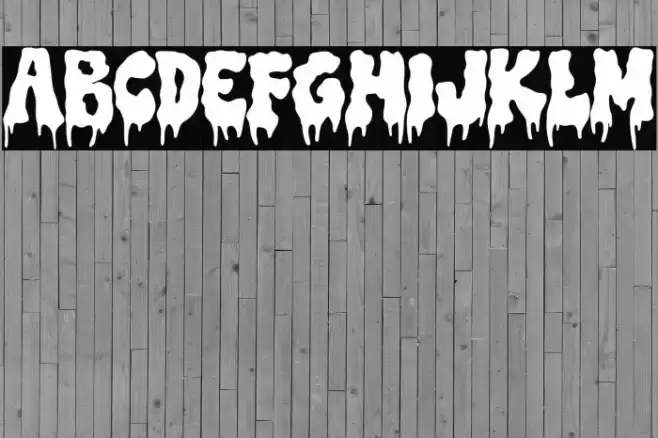 Trash Witch DEMO Font examples