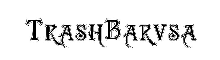 TrashBarusa Font