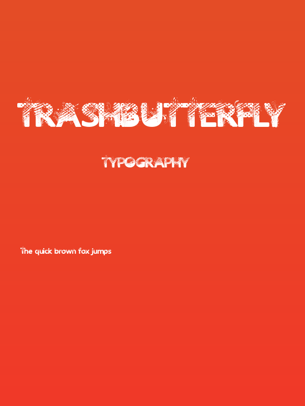 TrashButterfly Poster
