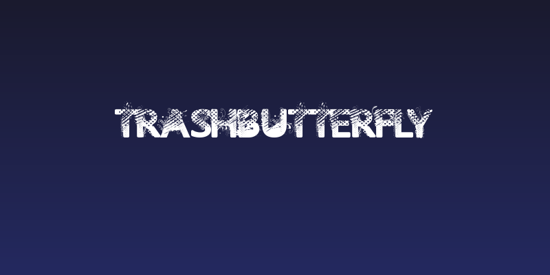 TrashButterfly Social Header