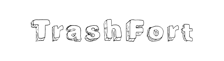 TrashFort Font