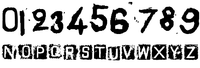 TrashToys02 Font OTHER CHARS