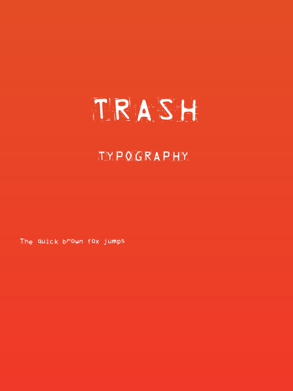 Trash Poster
