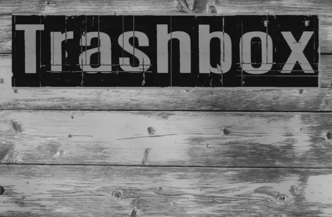 Trashbox Font examples
