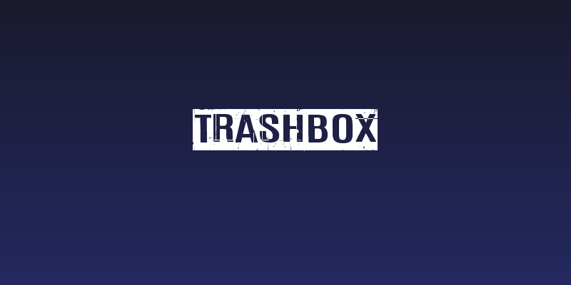Trashbox Social Header