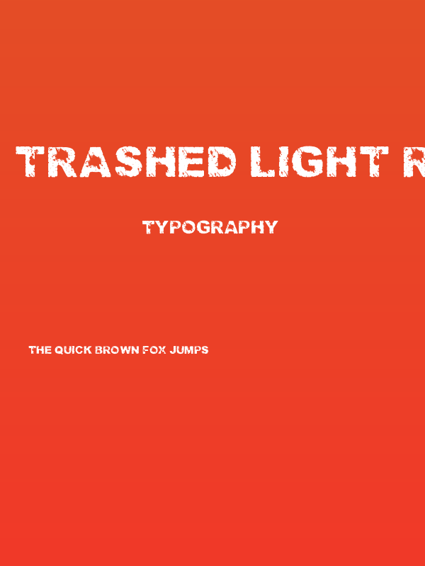 Trashed light Regular Poster
