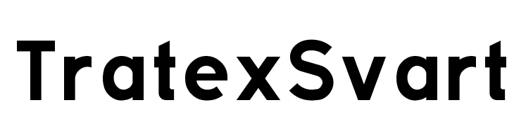 TratexSvart Font