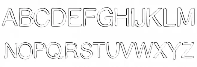 Trattopenlife Schriftart Groß