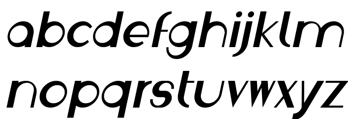 Traumerei Italic Font LOWERCASE