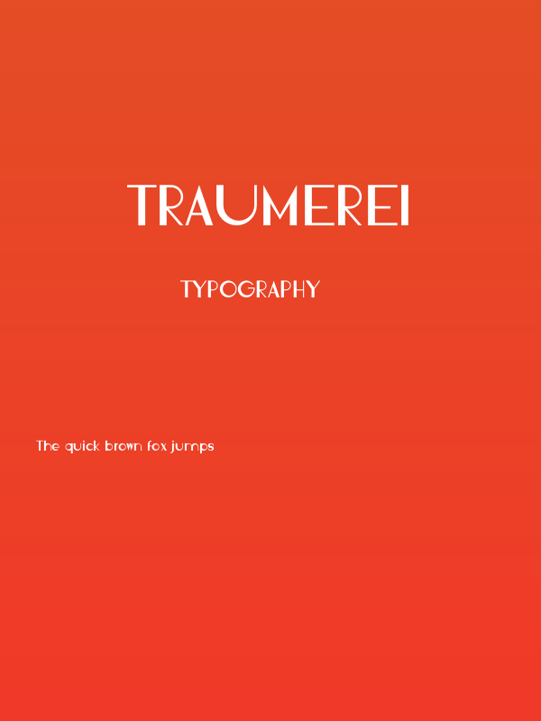 Traumerei Poster