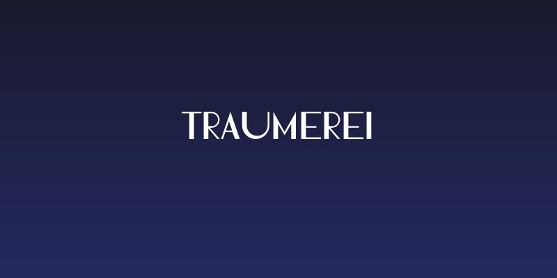 Traumerei Social Header
