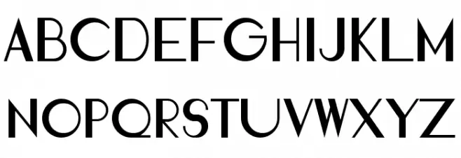 Traumerei 字体 大写
