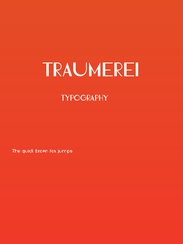 Traumerei Poster