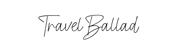 Travel Ballad  Скачать бесплатные шрифты
