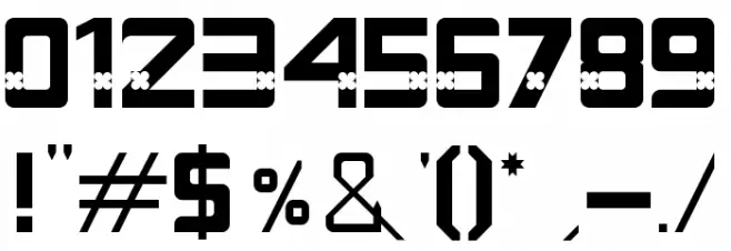 Travel Flower Regular Font Alte caractere