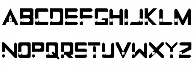 Travel Flower Regular Schriftart Groß