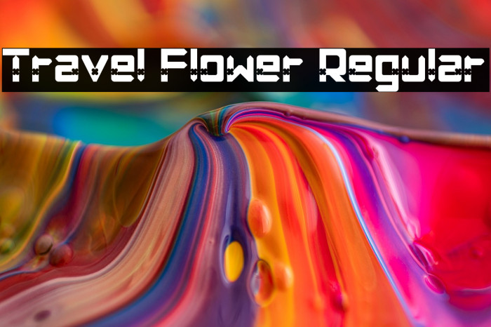 Travel Flower Regular Example 3