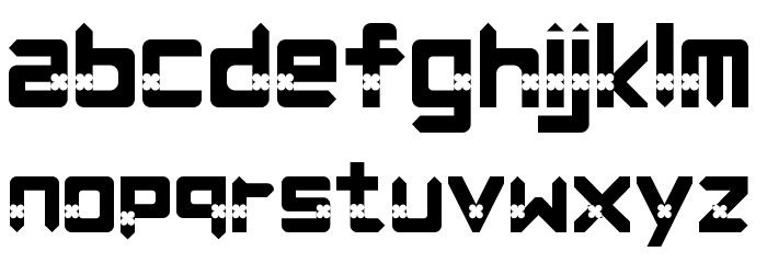Travel Flower Regular Font Litere mici