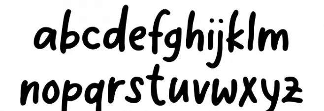 Travel Journal 字体 小写