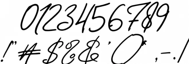 Travel November Font OTHER CHARS