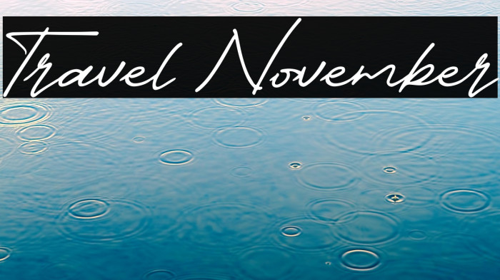 Travel November Example 1