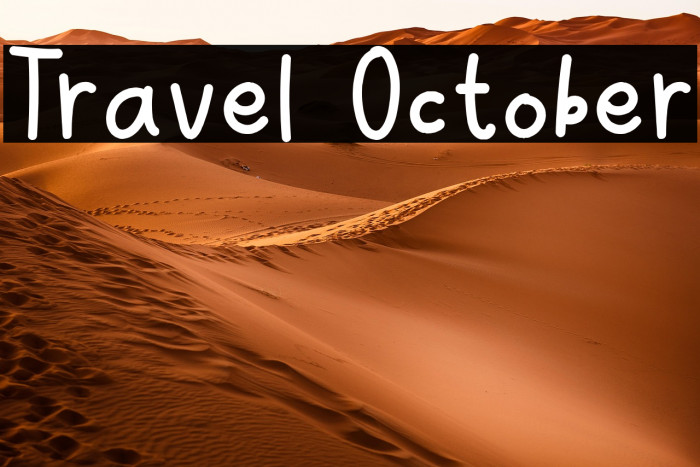 Travel October Example 1
