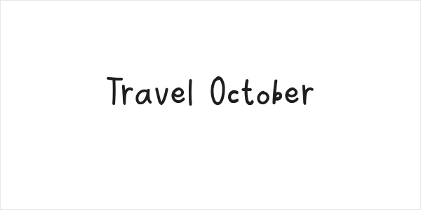 Travel October Logo