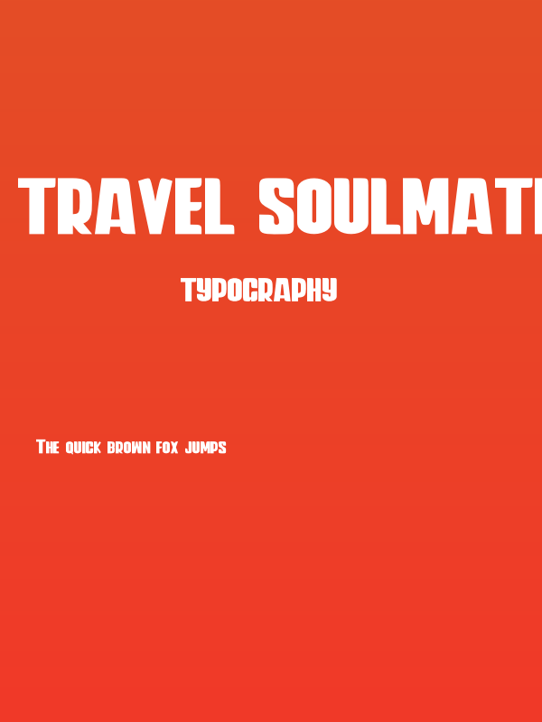 Travel Soulmates Weight Poster
