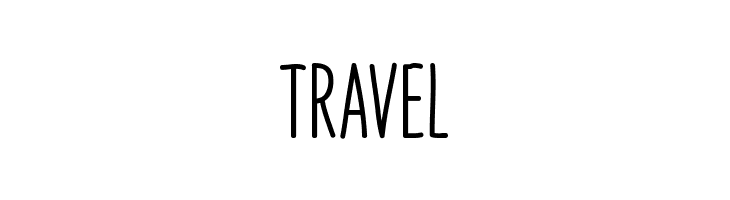 Travel  Frei Schriftart Herunterladen