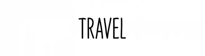 Travel  Frei Schriftart Herunterladen