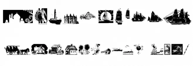 TravelEtc Font OTHER CHARS