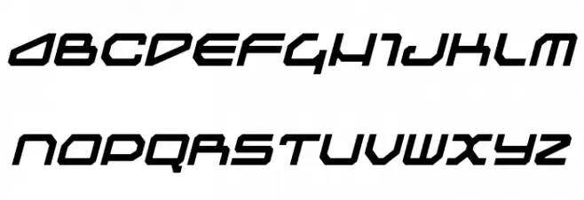 Traveler Light Italic Polices MAJUSCULES