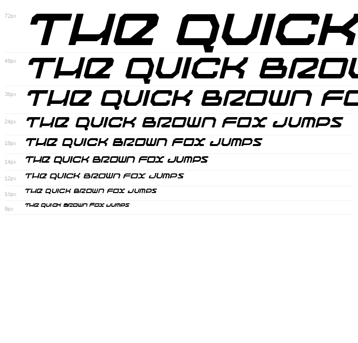 Traveler Light Italic Waterfall