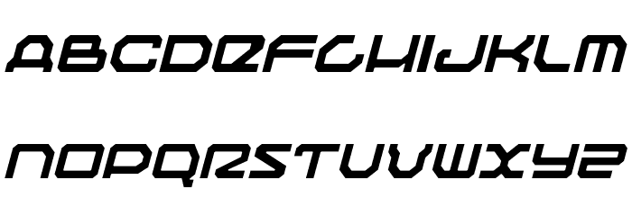 Traveler Light Italic Font LOWERCASE