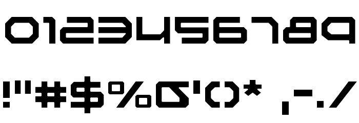 Traveler Light Font OTHER CHARS