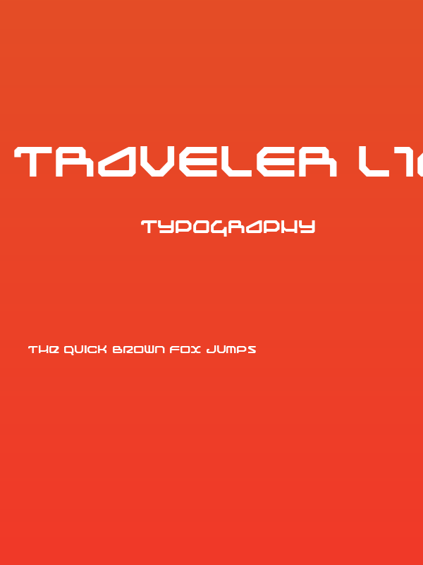 Traveler Light Poster
