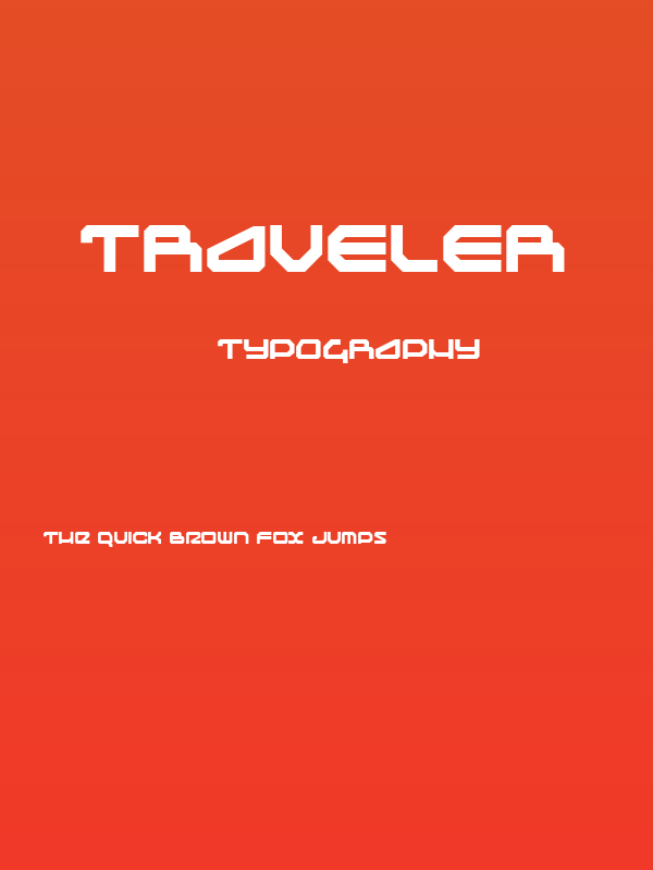 Traveler Poster