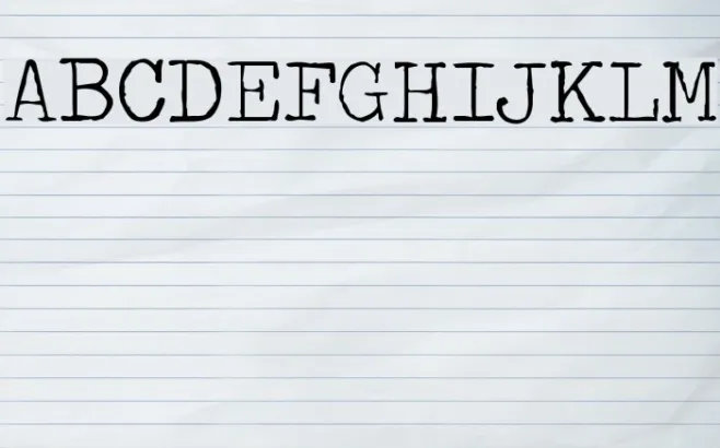 Traveling _Typewriter Example 2